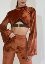 Velvet Aura Bolero Caramel