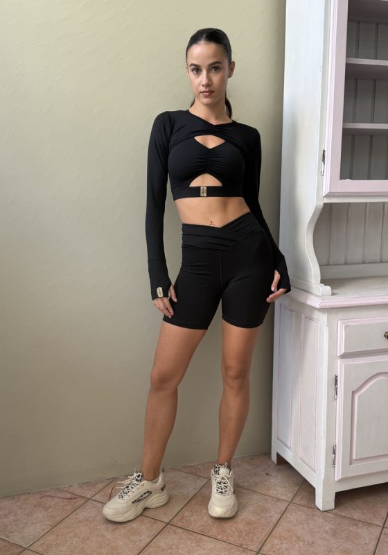 Signature Biker Leggings Black